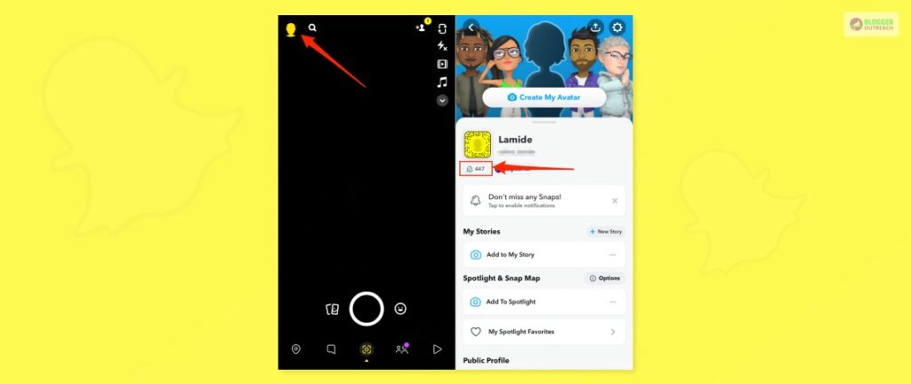 Check Whether Snap Score Is Visible