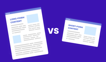 Long Form Content Vs. Short Form Content