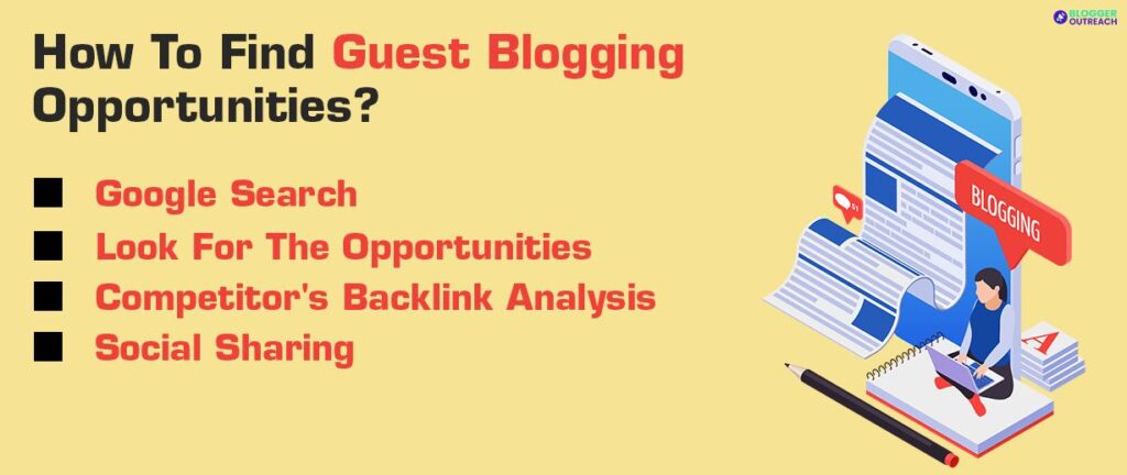 How To Find Guest Blogging Opportunities?