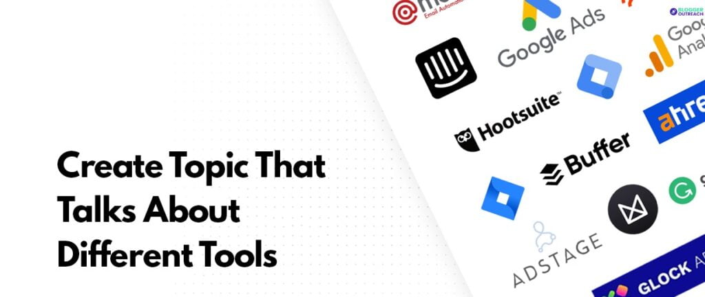 Create A Topic That Talks About Different Tools