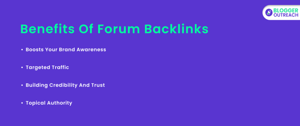 Benefits Of Forum Backlinks