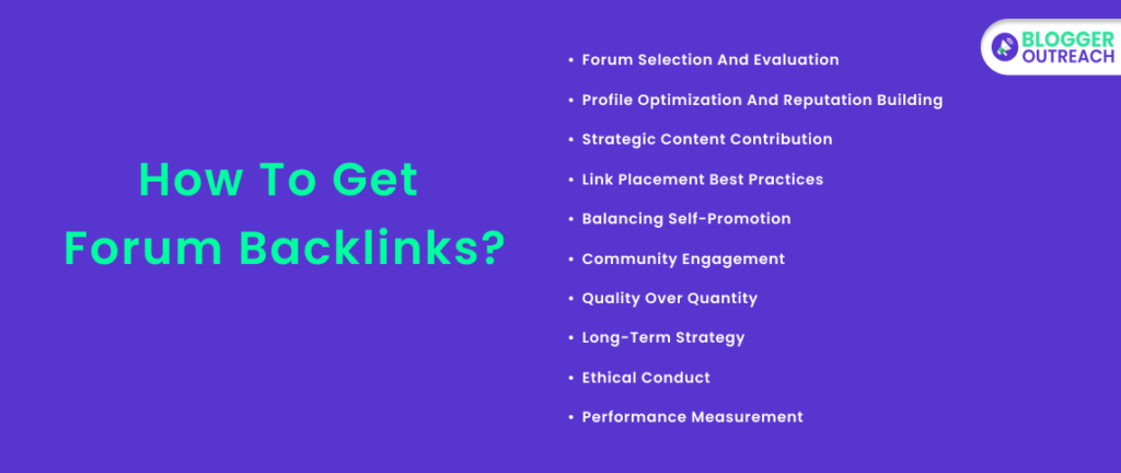 How To Get Forum Backlinks