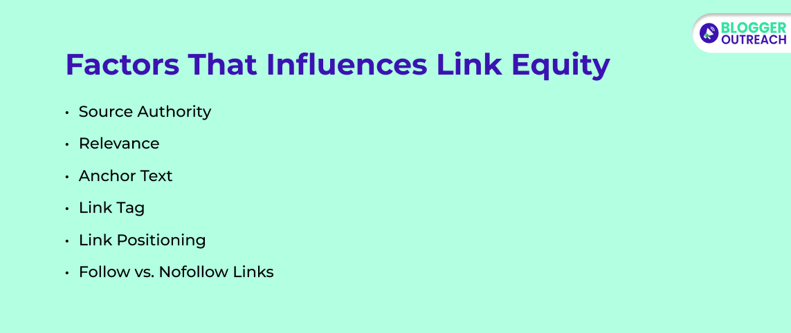 Factors That Influence Link Equity