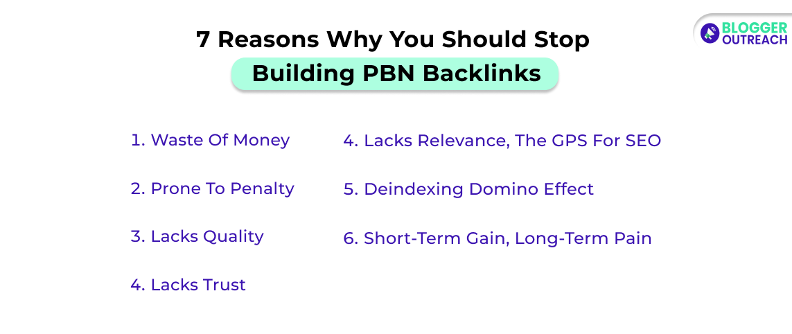 7 Reasons Why You Should Stop Building PBN Backlinks