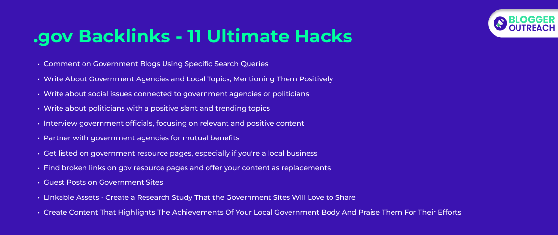 .gov Backlinks - 11 Ultimate Hacks 