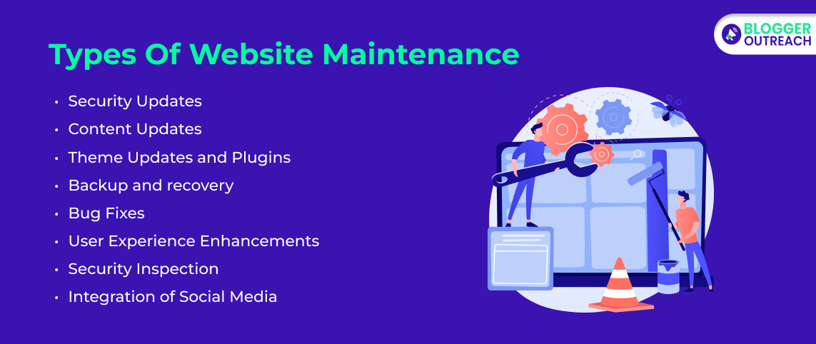 Types Of Website Maintenance