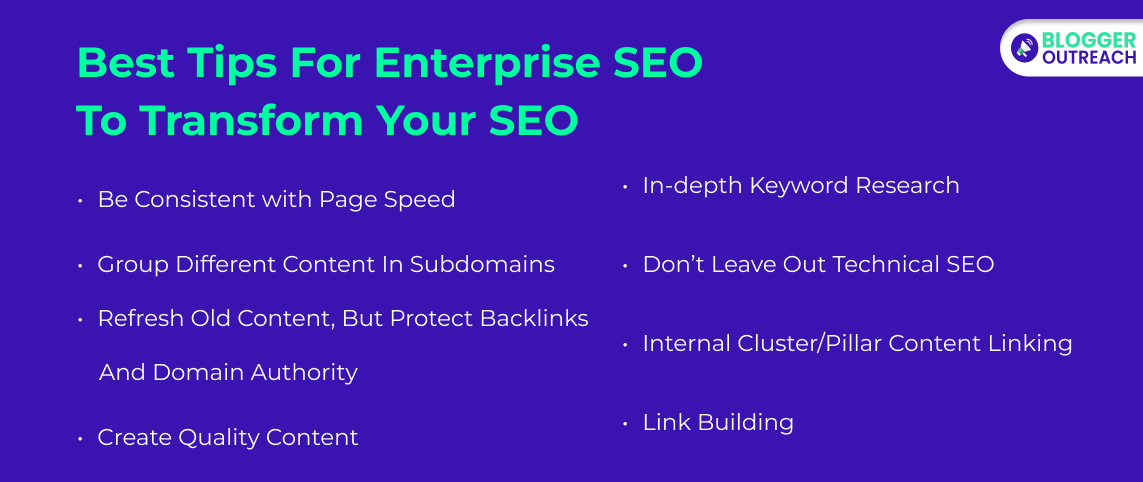 Best Tips For Enterprise SEO To Transform Your SEO