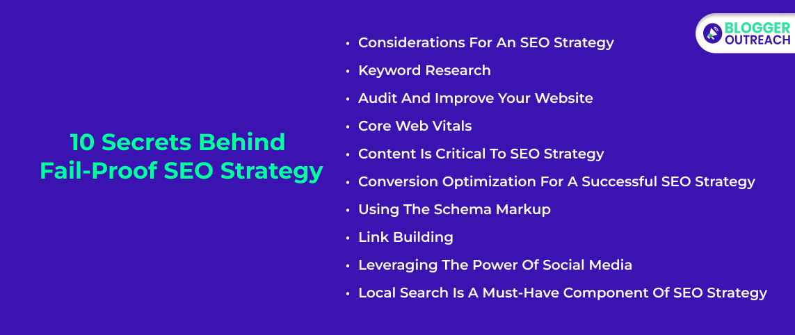 10 Secrets Behind Fail-Proof SEO Strategy