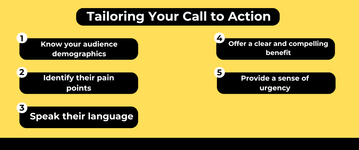 End with a CTA (Call-to-Action)